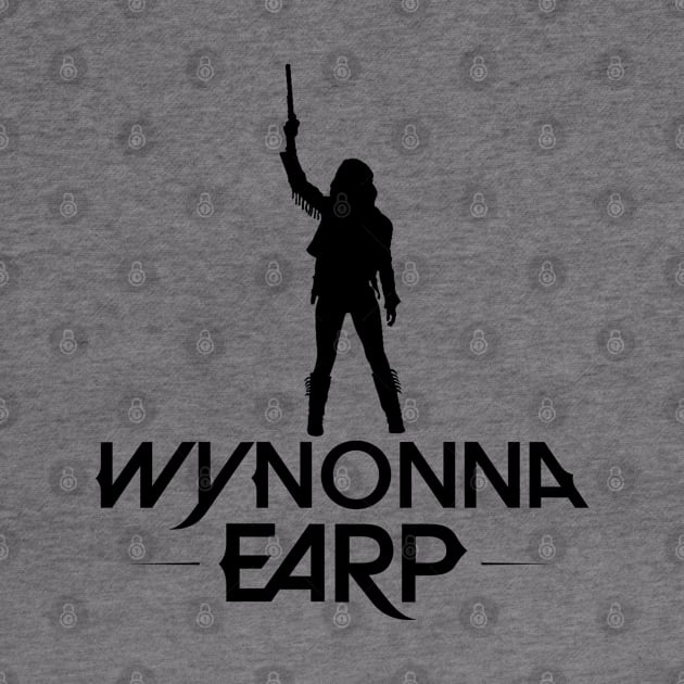 Wynonna Earp Silhouette - Black by viking_elf